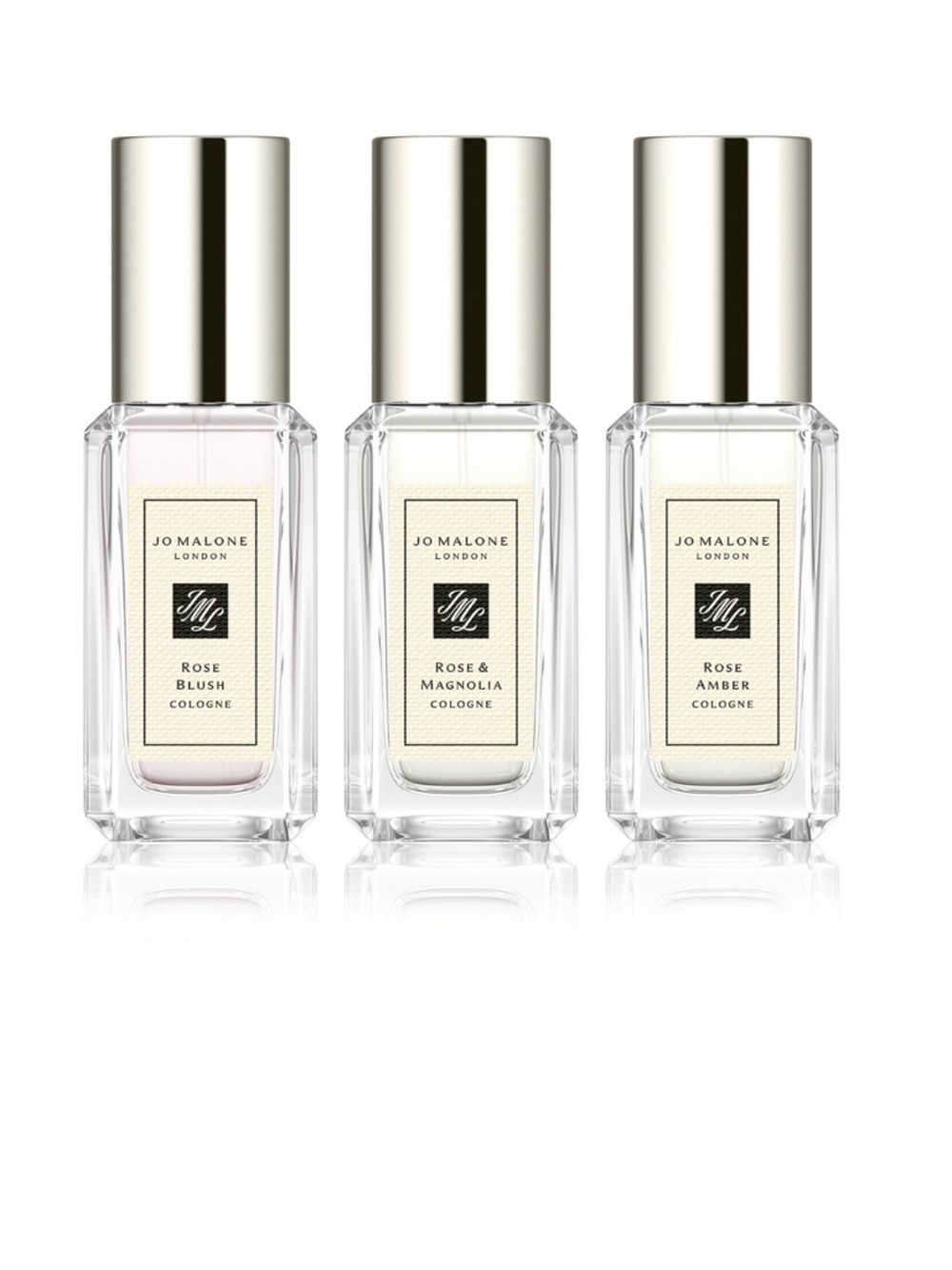 Jo Malone Roses Travel Cologne Trio - Picture 3 of 3